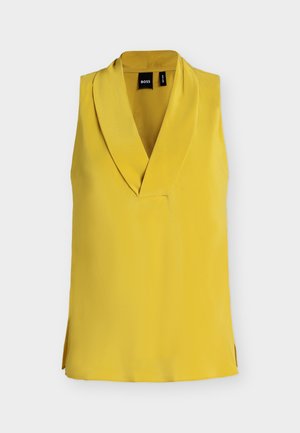 BOSS, BOLARU - Blouse - gold-coloured