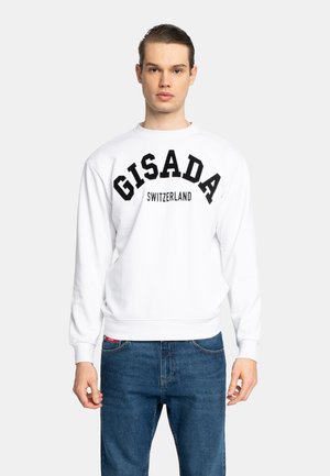 Gisada, Sweatshirt - white