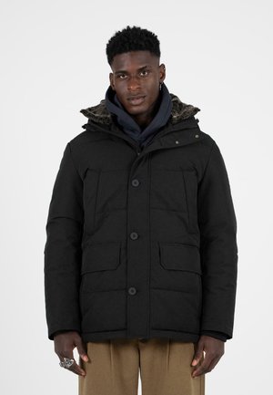 THE SWISS YUPPIE - Winterjas - black
