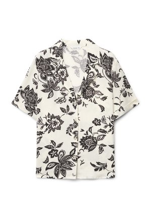 Terranova, AMPIA CON STAMPA FLOREALE - Camicia - var avorio