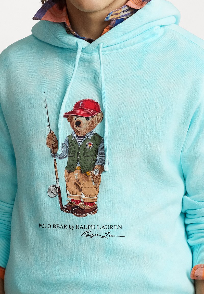 Polo Ralph Lauren POLO BEAR TIE-DYE FLEECE HOODIE - Hoodie - multi-coloured  - Zalando.de