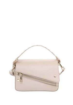 SCHOUDER - Handtas - beige gold