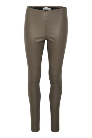 MEMEKB - Pantaloni di pelle - walnut