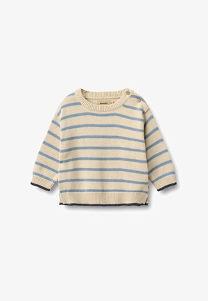 Wheat, Maglione - faded denim stripe