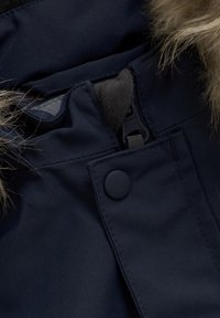 Color Kids WITH FAKE FUR - Vinterjacka - total eclipse