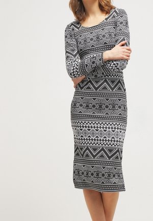 Jerseykleid - off-white