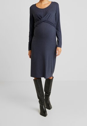 Jerseykjole - dark blue