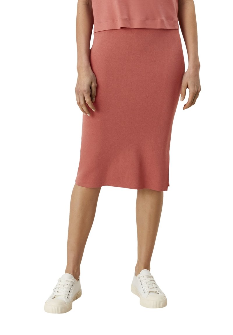 Damen Jeansröcke | s.Oliver BLACK LABEL Bleistiftrock faded coral/pink meliert - EG15730 Damen Jeansröcke | s.Oliver BLACK LABEL Bleistiftrock faded coral/pink meliert - EG15730