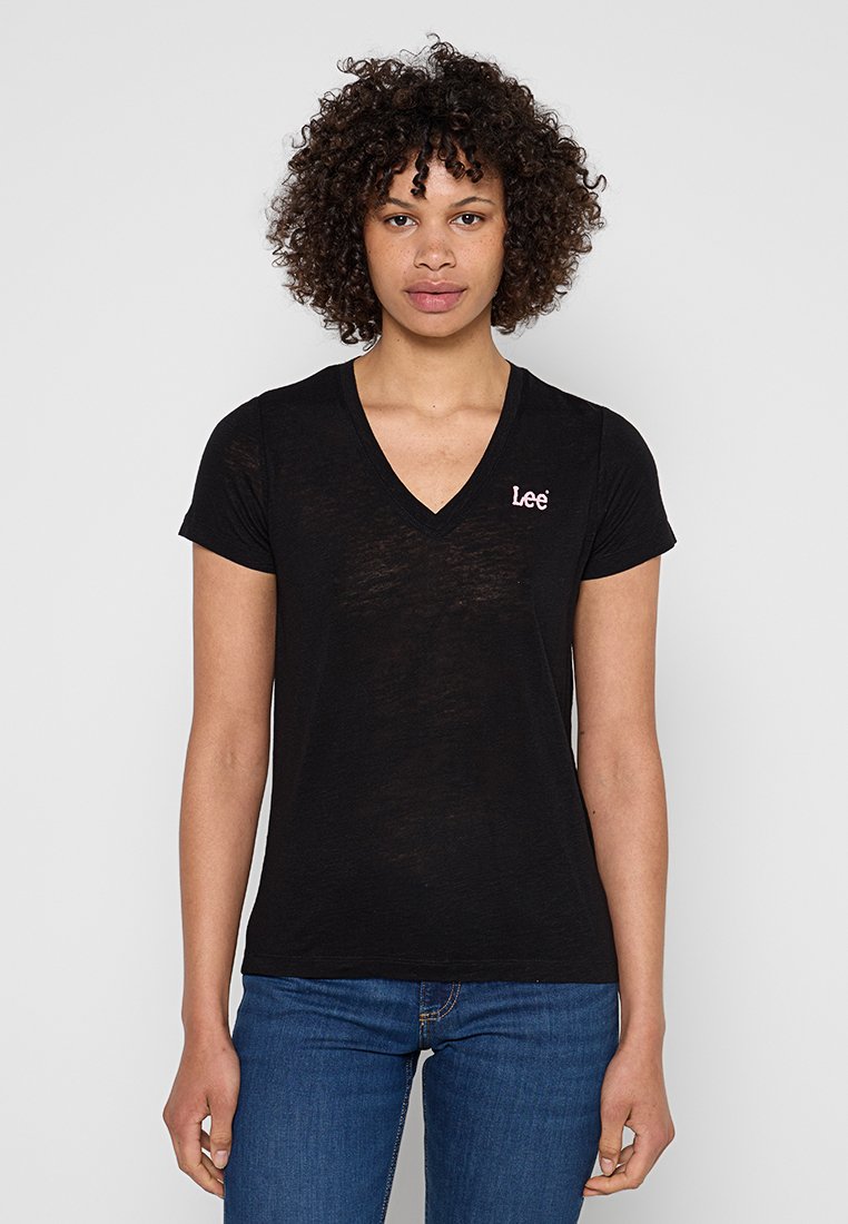 Lee T-shirt basic zwart