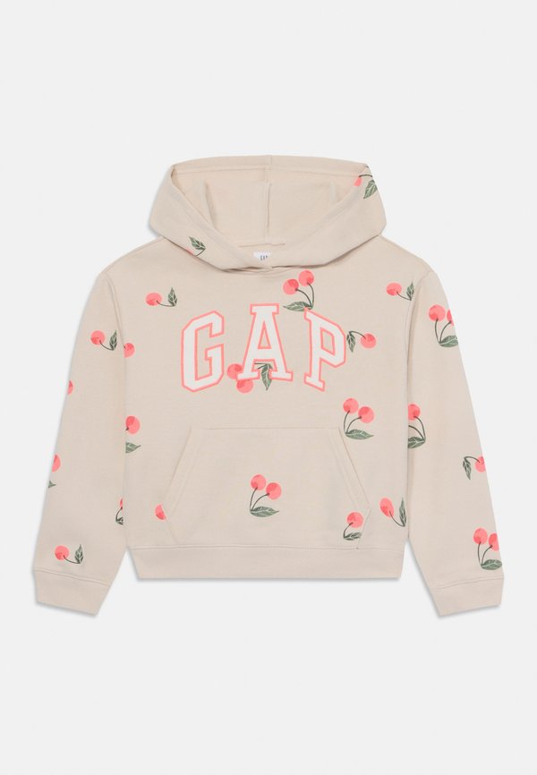 RELAXED HERITAGE GIRLS - Hoodie - taupe