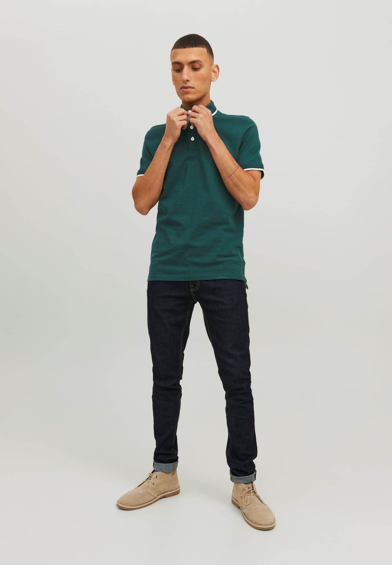 Jack & Jones PAULOS SS NOOS - Poloshirt - storm