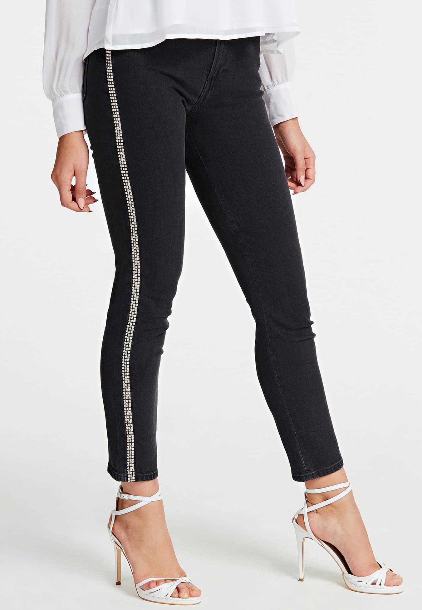 Guess GUESS JEANS RELAXED Jeans Skinny Fit blau Zalando.nl Guess Jeans Skinny Fit dunkelblau Zalando.nl