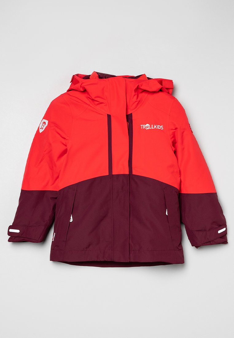 Trollkids Outdoorjas rood Trollkids Outdoorjas rood