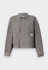 HICKORY PUNK SOLEIL JACKET - Jeansjacke - black/white
