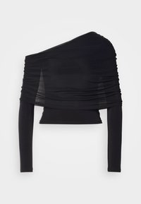 OFF SHOULDER - Μπλούζα με μακριά μανίκια - black