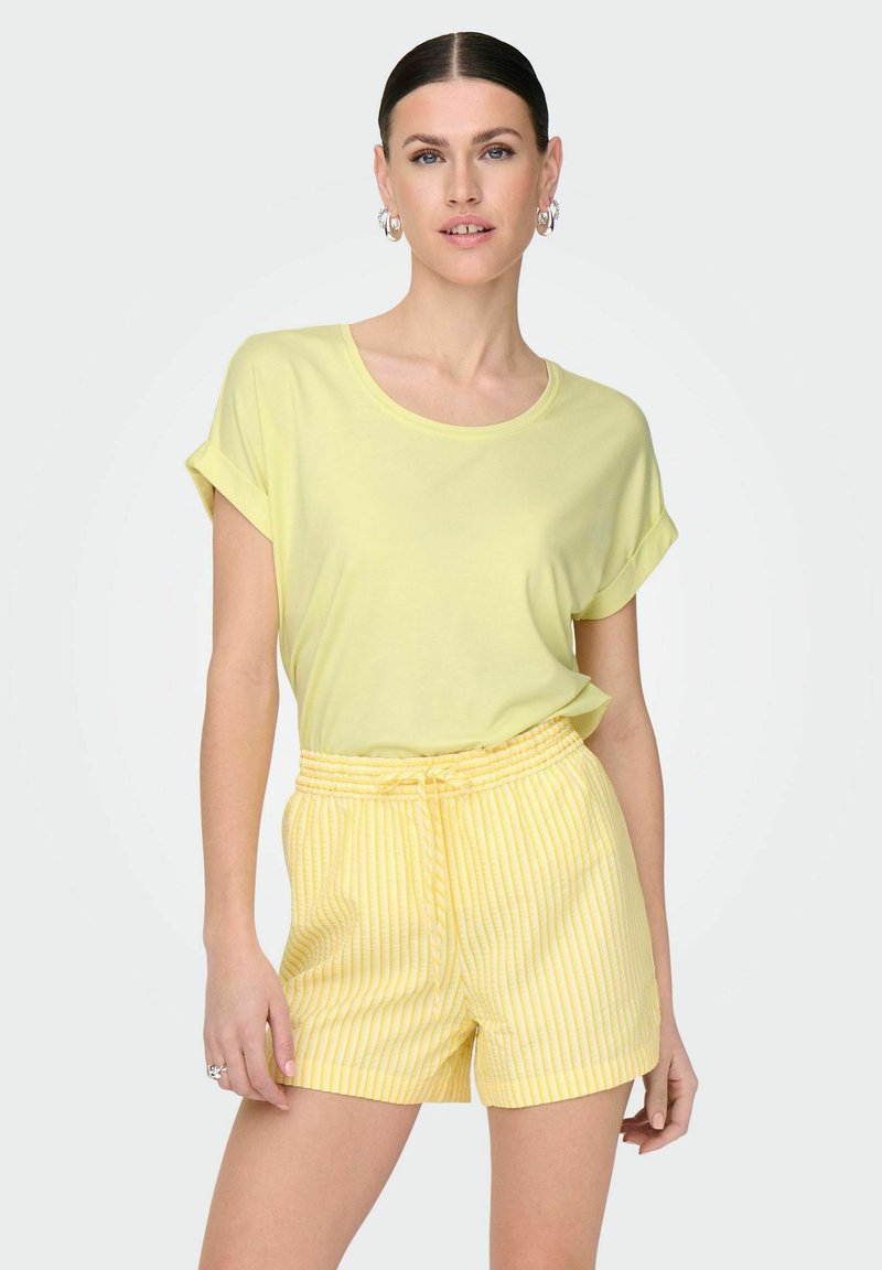 ONLY MOSTER O-NECK - Bluse - wax yellow