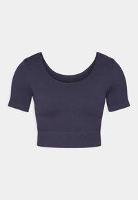LIFE WAY CROP SEAM  - T-Shirt sport - night sky