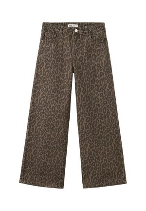 Mango Kids, KID - Jeans Relaxed Fit - brown
