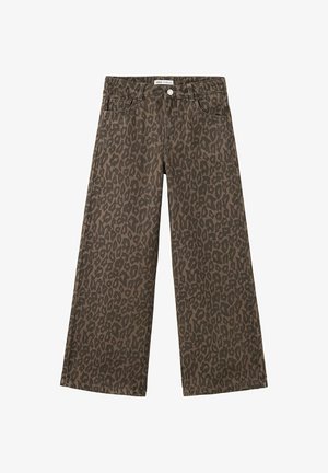 Mango Kids, KID - Džínsy voľného strihu - brown