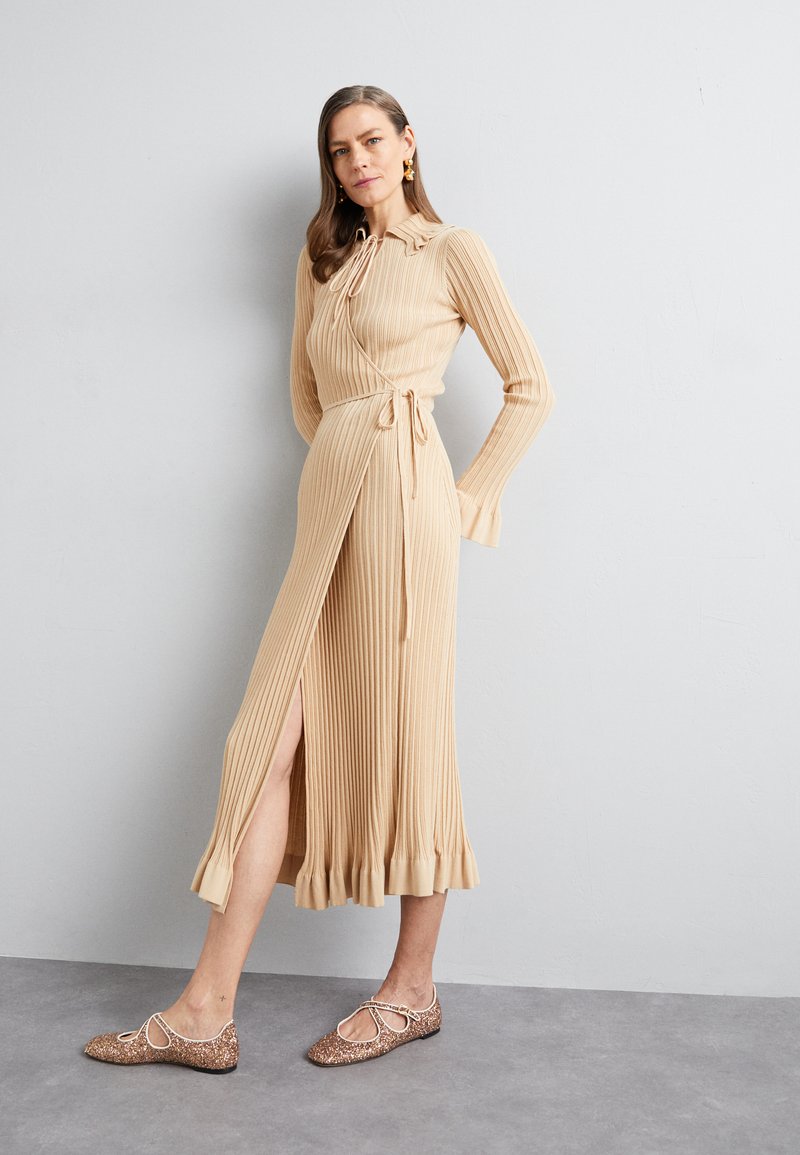 By Malene Birger GIANINA - Robe pull - warm sand