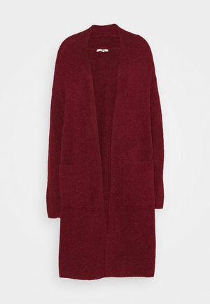 Strickjacke - bordeaux