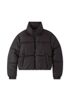 IMBOTTITO CON COLLO ALTO SENZA CAPPUCCIO - Giacca invernale - nero