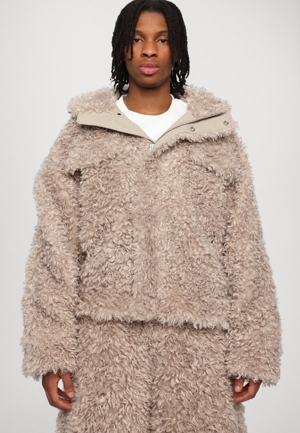 Tracksuit bottoms - khaki beige3