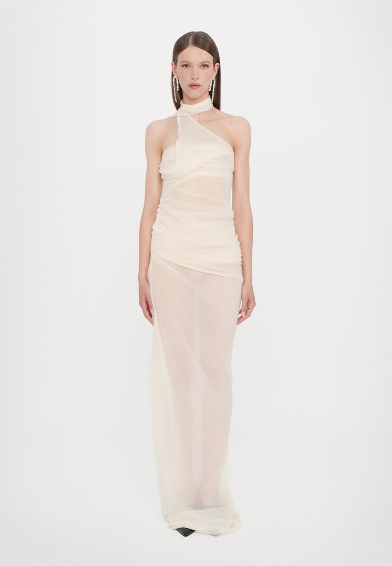 Ludovic de Saint Sernin HALTER DRESS - Occasion wear - white