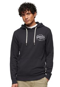 Superdry & Co VI HERITAGE - Jersey con capucha - schwarz