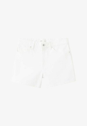 Mango, ADULT - Denimové šortky - white