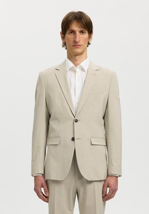 Selected SLHSLIM LIAM - Veste de costume - oatmeal