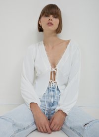 Calliope Bluse - blanc