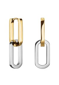 DUOTONE LINK HOOPS  - Oorbellen - silver coloured and gold coloured