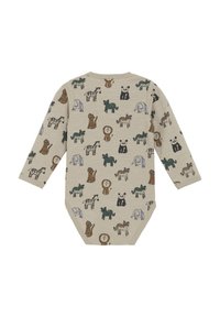 Minymo LONG SLEEVES ALL OVER  - Body - oxford tan