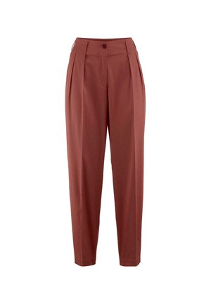 hessnatur HOSE BALLON RELAXED - Trousers - dunkles rosenholz