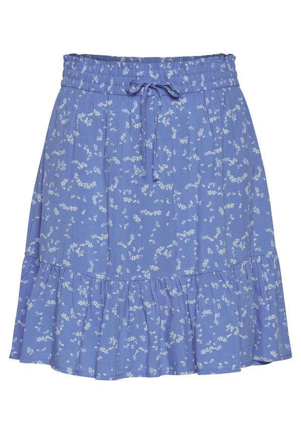 BYMMJOELLA - A-line skirt - ultra marine mix3