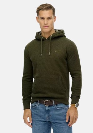 VINTAGE - Sweat à capuche - khaki