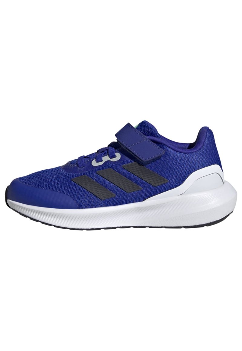 adidas Performance FALCON 3.0 ELASTIC LACE STRAP - Zapatillas running asfalto - lucid blue   legend ink   cloud white