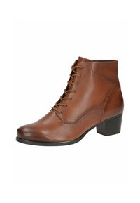 Caprice Stivaletti stringati - cognac nappa