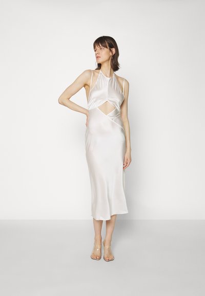 Materiel 2-IN-1 HALTER DRESS - Vestito elegante - white