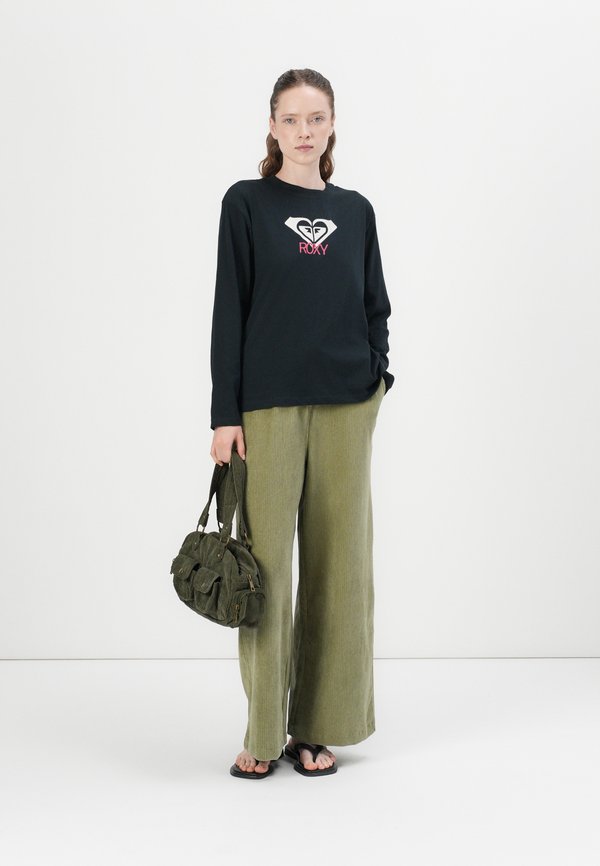 HANGLOOSE ART - Long sleeved top - anthracite3