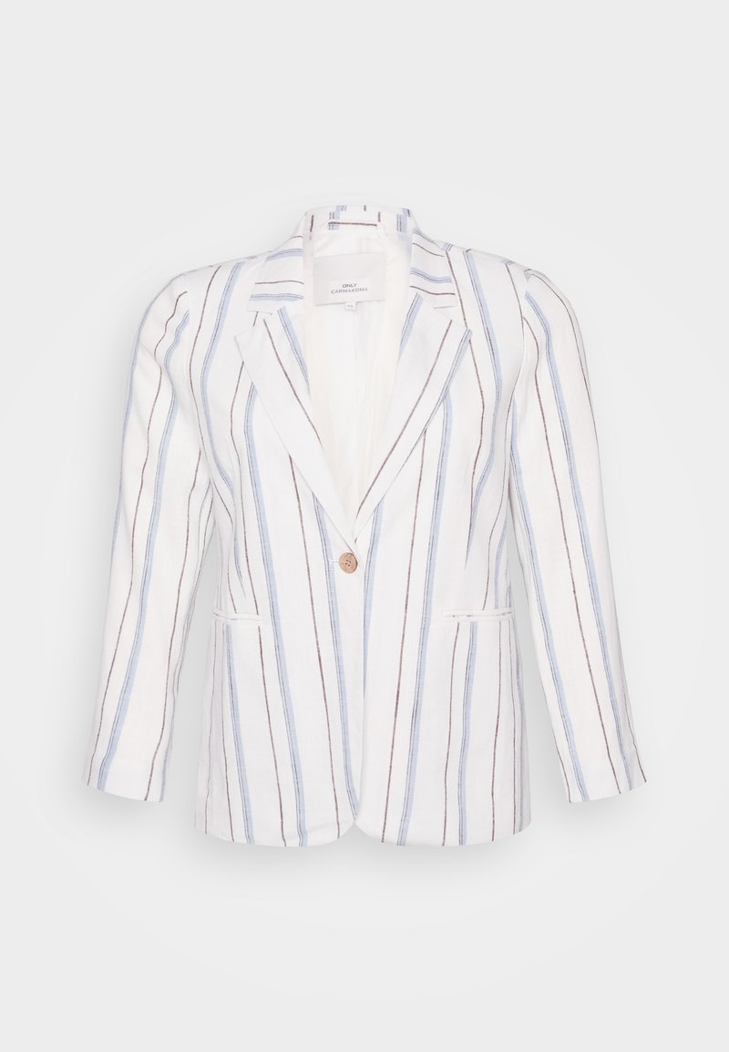 ONLY Carmakoma Blazer lichtblauw