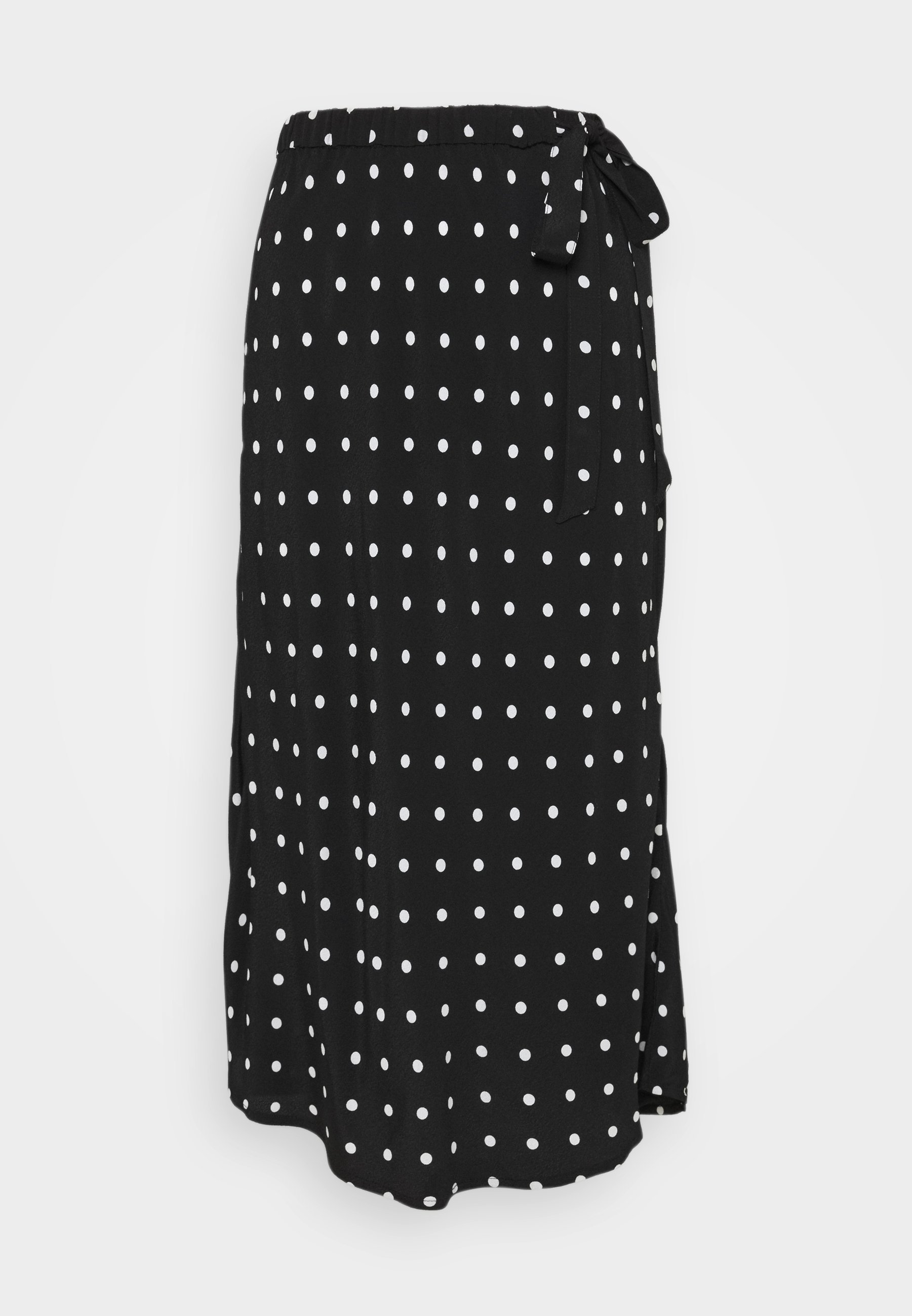 Femme SIDE TIE BIAS MIDI SKIRT - Jupe trapèze Femme SIDE TIE BIAS MIDI SKIRT - Jupe trapèze