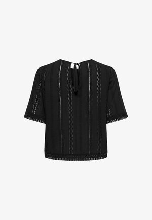 ONLY, TOP ONLLIA TOP - Camicetta - black