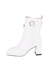 Stivaletti texani / biker - bianco