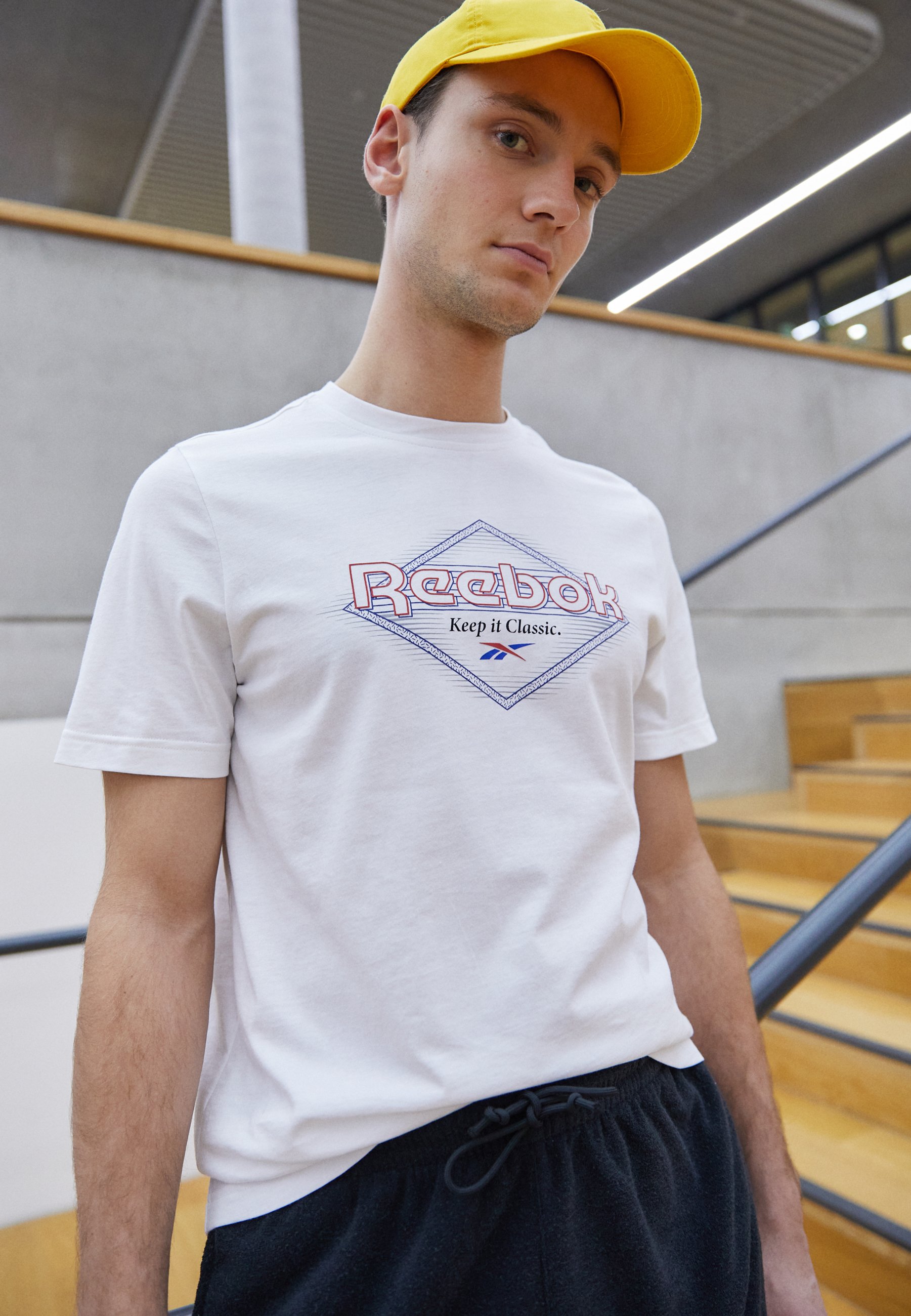 Reebok Classic IT CLASSIC - Print T-shirt - white Zalando.de