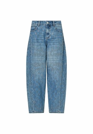 LIU JO, THE GIGI HADID EDIT - Pernera ancha - blue denim
