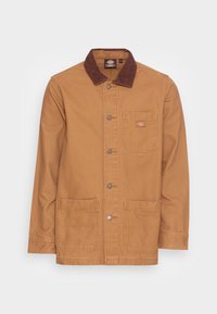 UNLINED CHORE COAT - Kort kåpe / frakk - brown duck