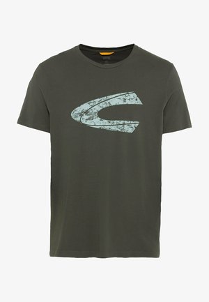 camel active, T-Shirt print - leaf green
