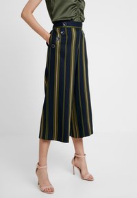 Ted Baker Tygbyxor - dark blue